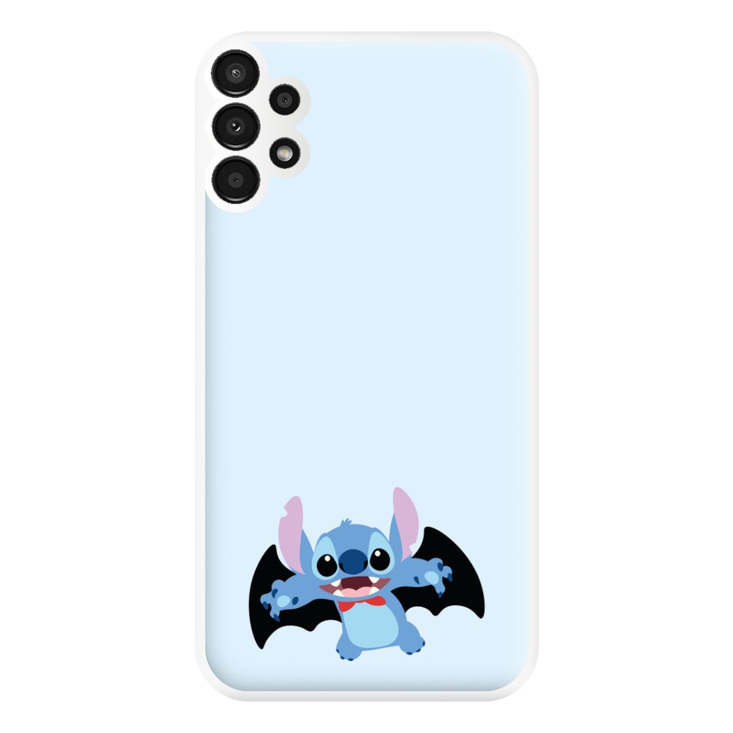 Vampire Alien Blue Halloween Phone Case for Galaxy A13