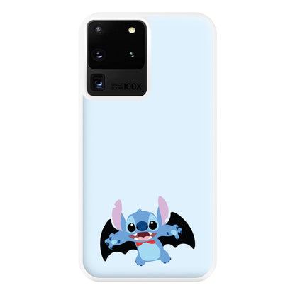 Vampire Alien Blue Halloween Phone Case for Galaxy S20 Ultra