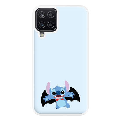 Vampire Alien Blue Halloween Phone Case for Galaxy A12