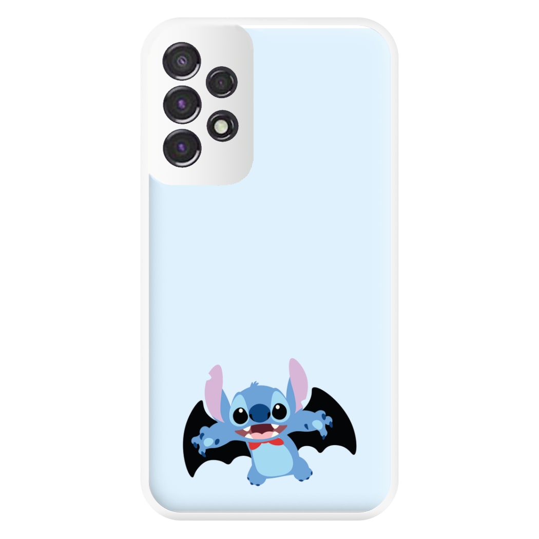 Vampire Alien Blue Halloween Phone Case for Galaxy A53