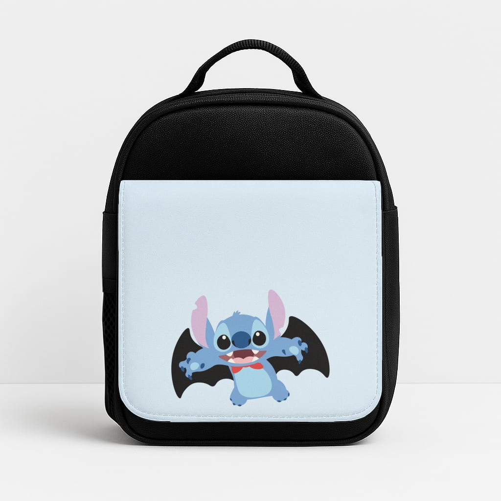 Vampire Alien Blue Halloween Lunchbox