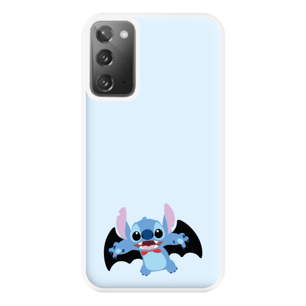 Vampire Alien Blue Halloween Phone Case for Galaxy Note 20 Ultra