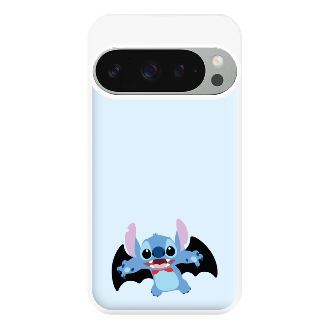 Vampire Alien Blue Halloween Phone Case for Google Pixel 9 Pro XL