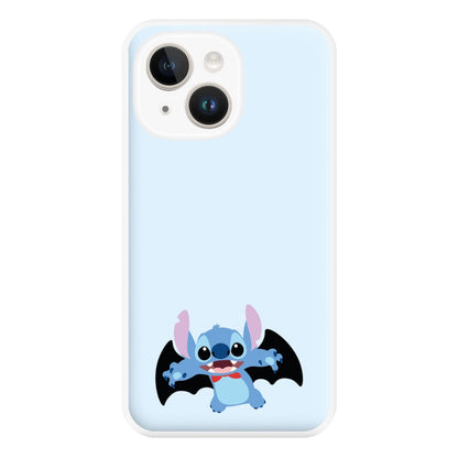 Vampire Alien Blue Halloween Phone Case for iPhone 14 Plus