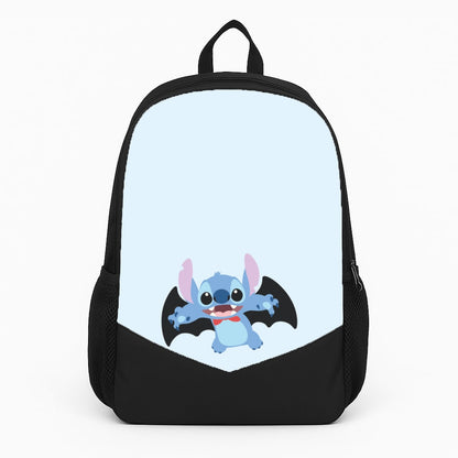 Vampire Alien Blue Halloween Backpack