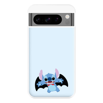 Vampire Alien Blue Halloween Phone Case for Google Pixel 8 Pro