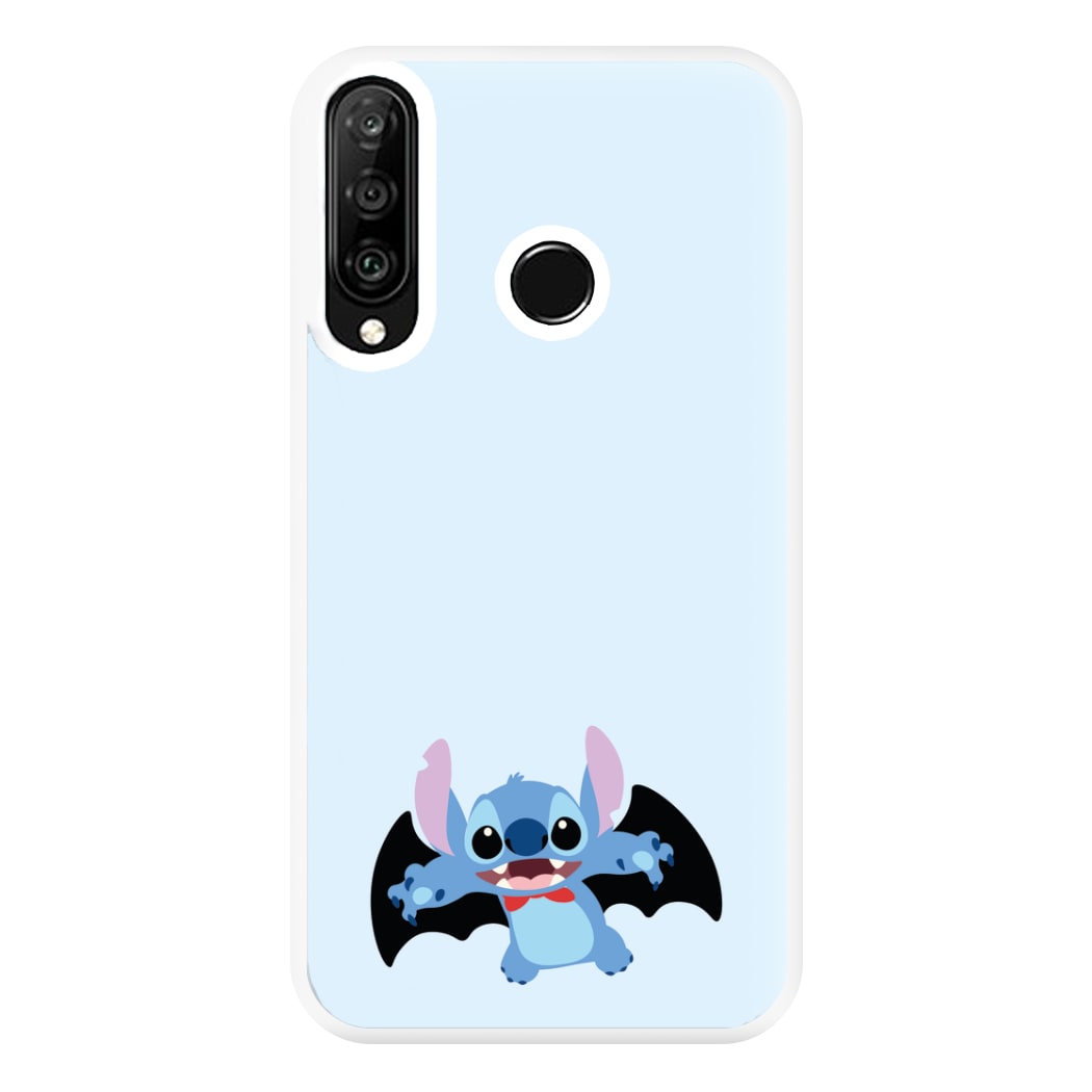 Vampire Alien Blue Halloween Phone Case for Huawei P30 Lite