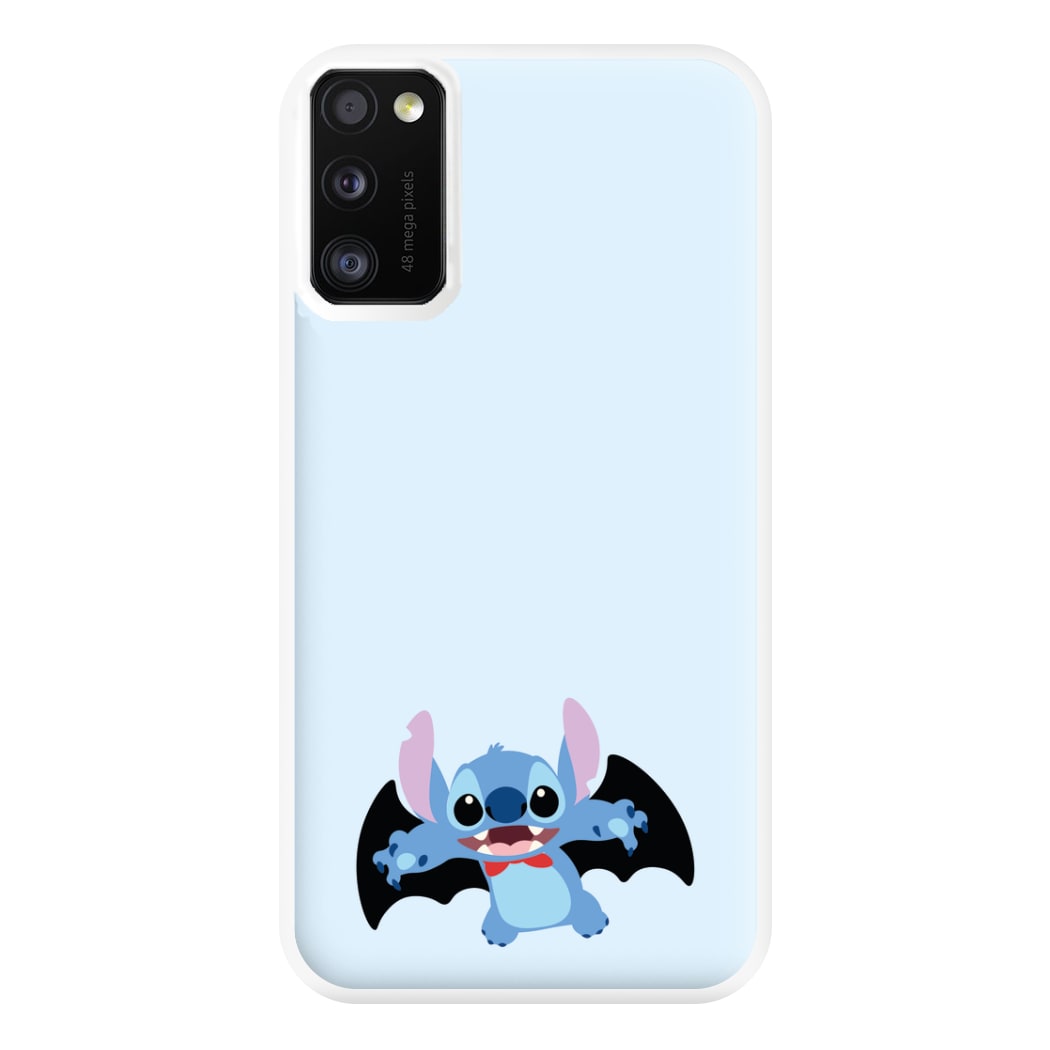 Vampire Alien Blue Halloween Phone Case for Galaxy A41