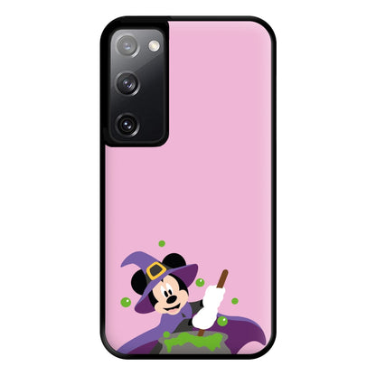 Wizard Mouse Halloween Phone Case for Galaxy S20