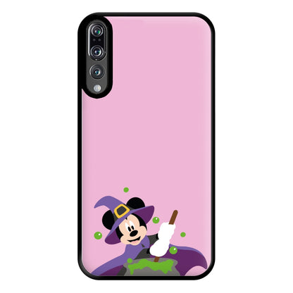 Wizard Mouse Halloween Phone Case for Huawei P20 Pro