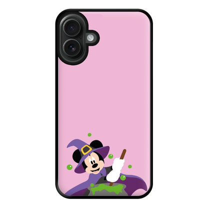 Wizard Mouse Halloween Phone Case for iPhone 16 Plus