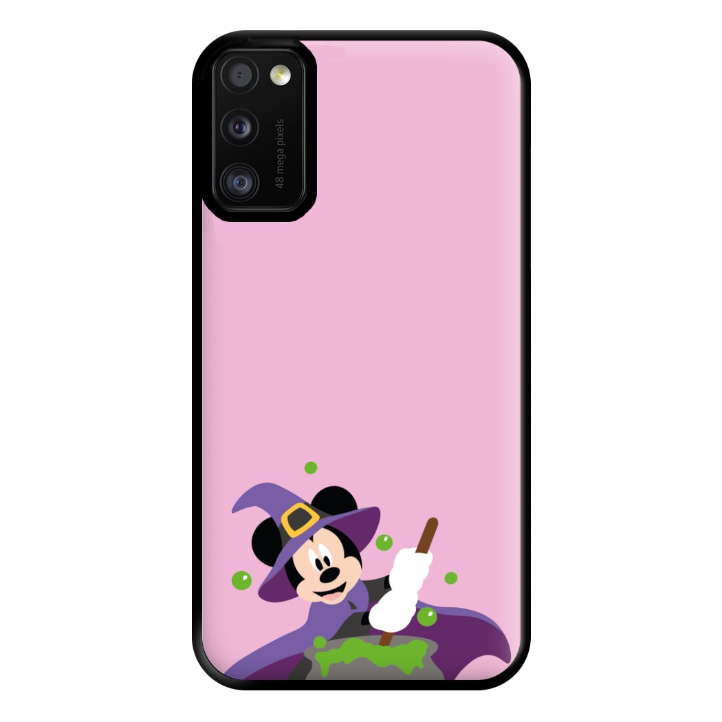 Wizard Mouse Halloween Phone Case for Galaxy A41