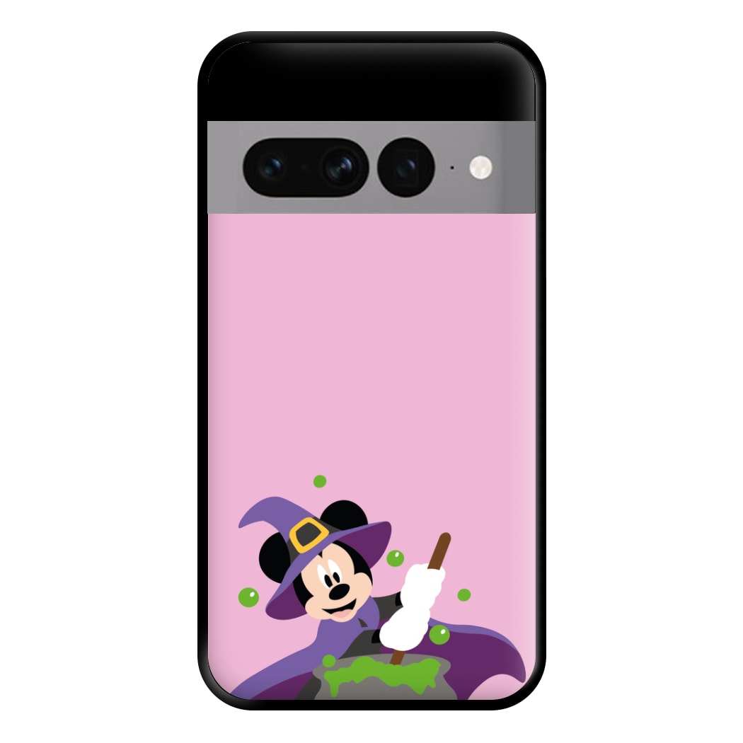 Wizard Mouse Halloween Phone Case for Google Pixel 7 Pro