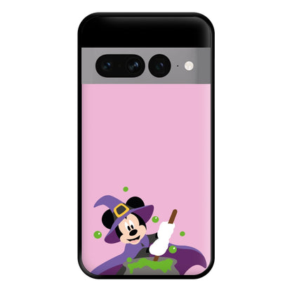 Wizard Mouse Halloween Phone Case for Google Pixel 7 Pro