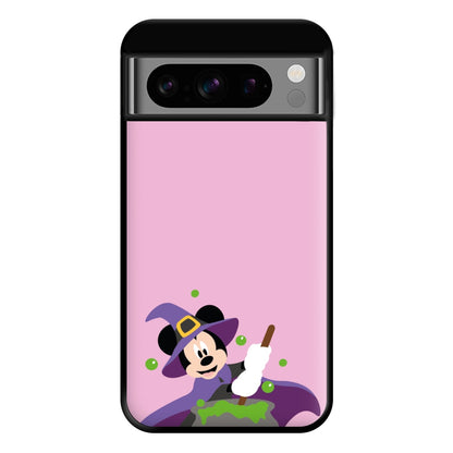 Wizard Mouse Halloween Phone Case for Google Pixel 8 Pro