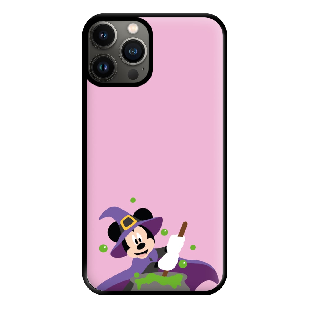 Wizard Mouse Halloween Phone Case for iPhone 13 Pro Max