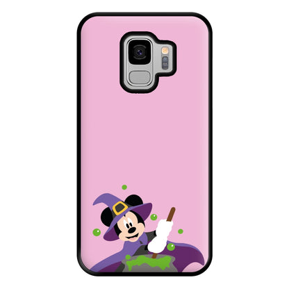 Wizard Mouse Halloween Phone Case for Galaxy S9 Plus