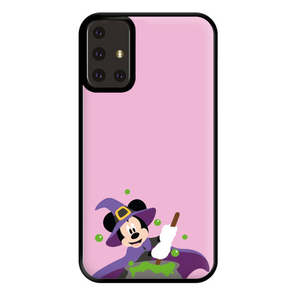 Wizard Mouse Halloween Phone Case for Galaxy A71