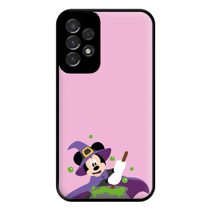 Wizard Mouse Halloween Phone Case for Galaxy A53