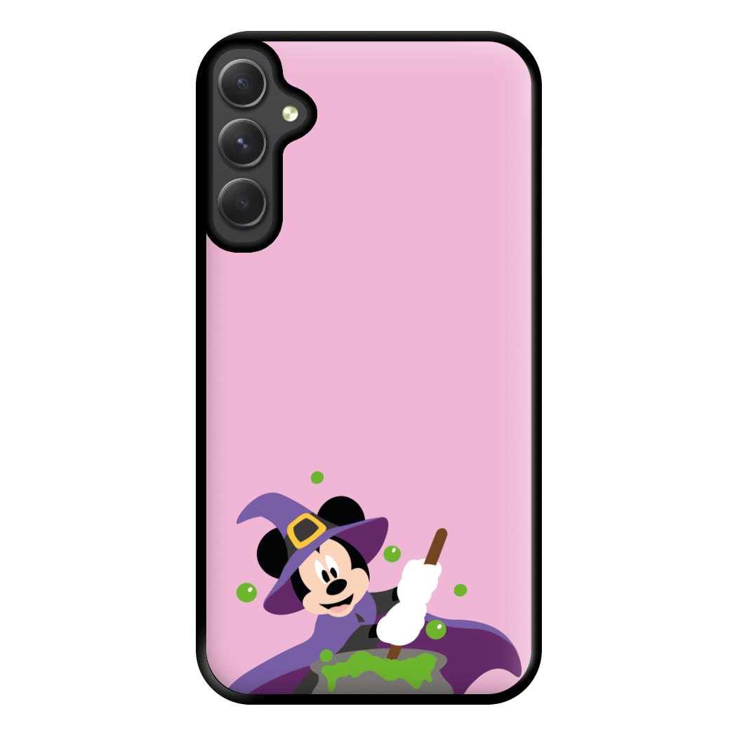 Wizard Mouse Halloween Phone Case for Galaxy A54