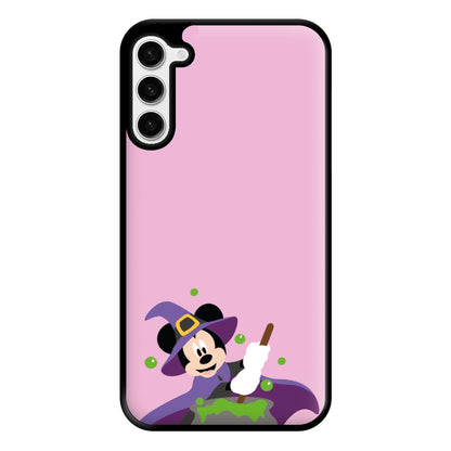 Wizard Mouse Halloween Phone Case for Galaxy S23 Plus