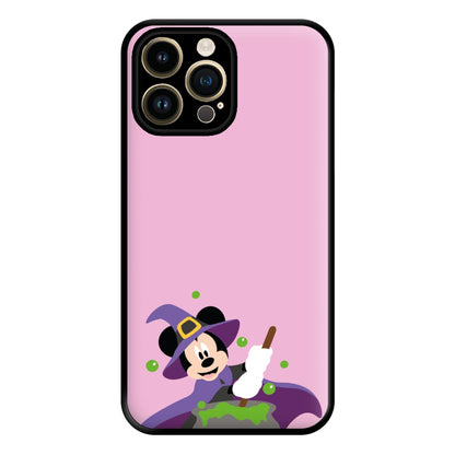 Wizard Mouse Halloween Phone Case for iPhone 14 Pro Max