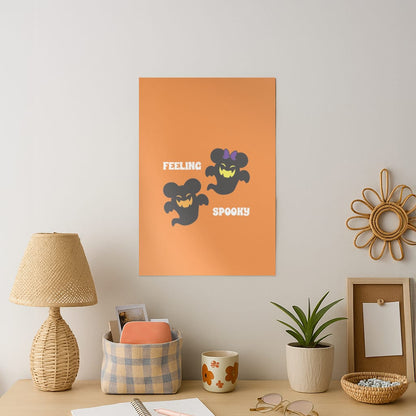 Feeling Spooky Mouse Ghosts Art Print