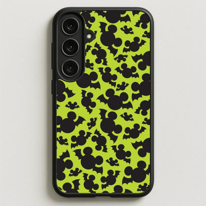 Mouse Bats Pattern Phone Case for Galaxy S25FE