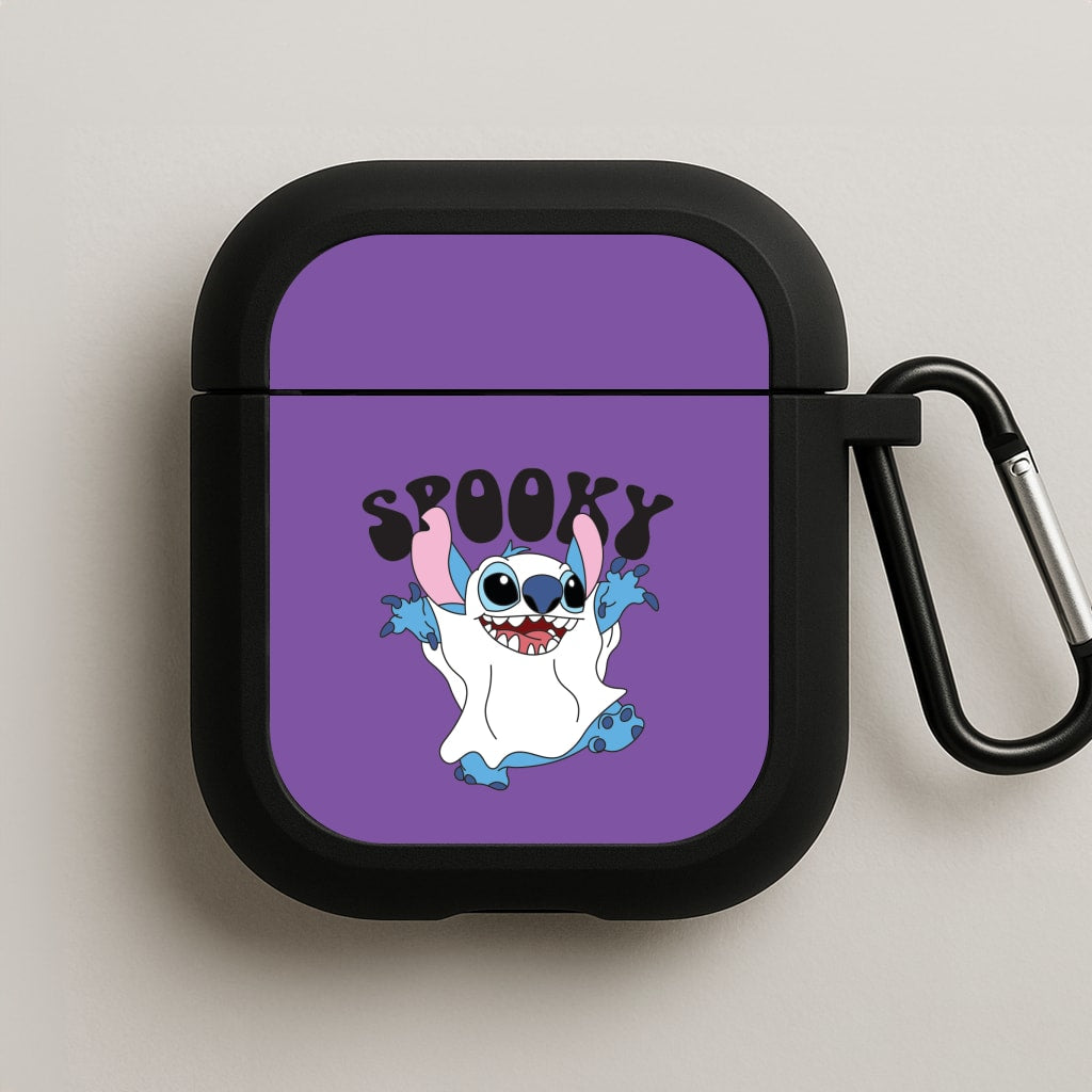 Spooky Cute Blue Alien AirPods Case