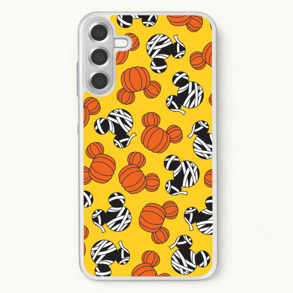 Pumpkin And Mummy Mouse Pattern Phone Case for Galaxy A17