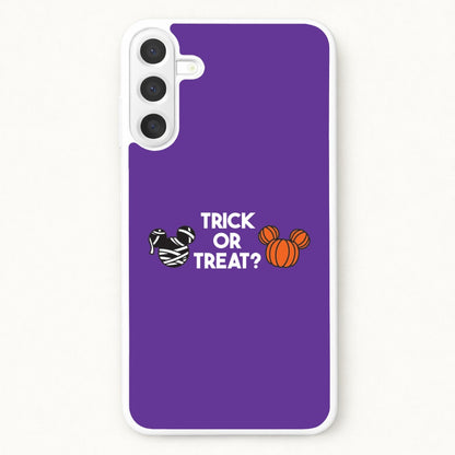 Trick Or Treat Mouse Phone Case for Galaxy A57