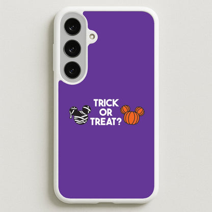 Trick Or Treat Mouse Phone Case for Galaxy S25FE