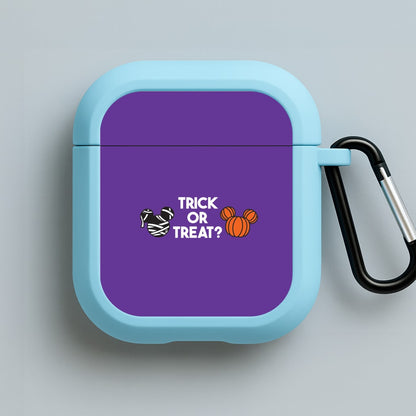 Trick Or Treat Mouse Blue AirPods Case