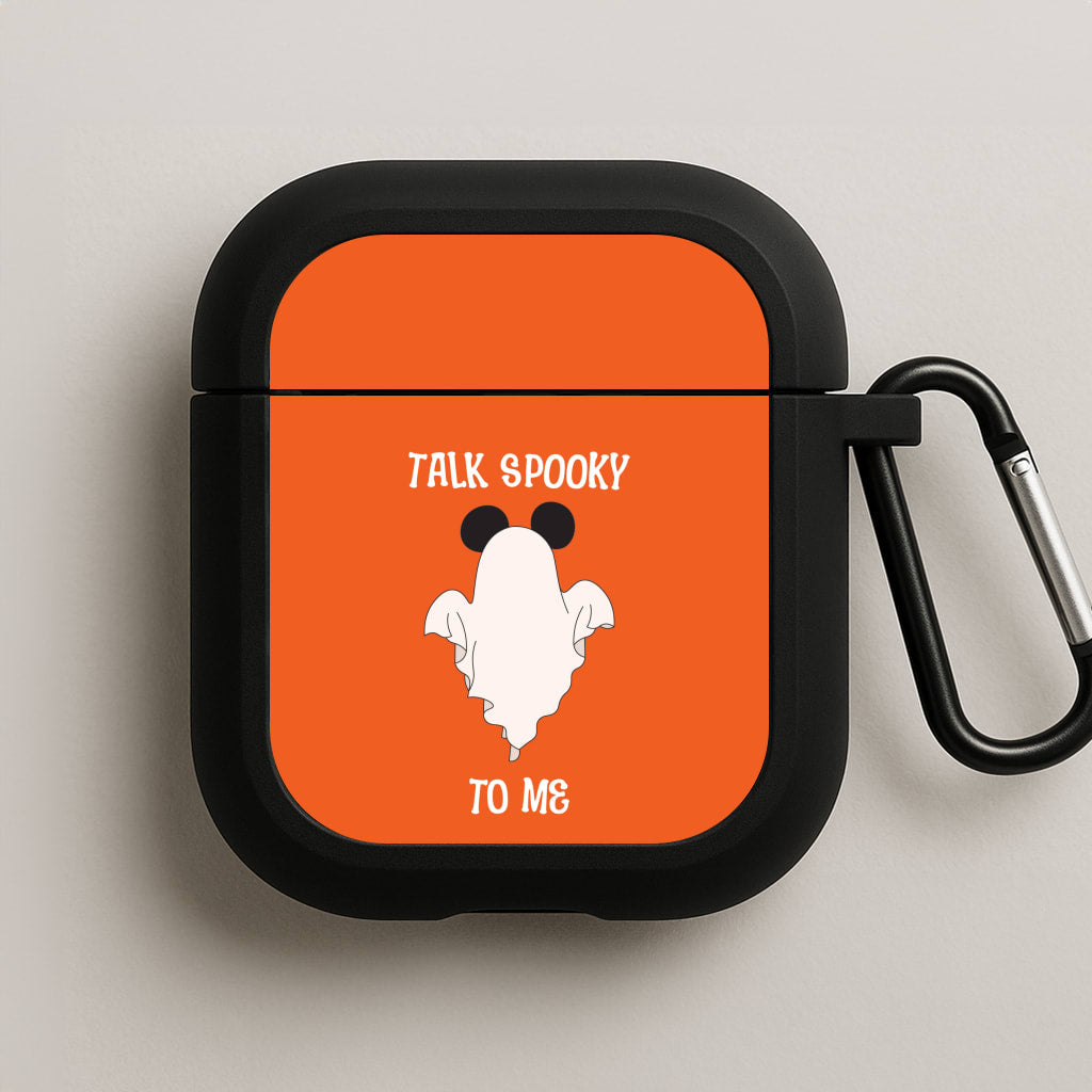 Talk Spooky To Me Mouse Ghost AirPods Case