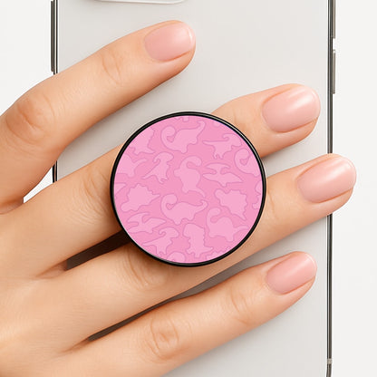 Pink Pattern - Dinosaurs Phone Grip