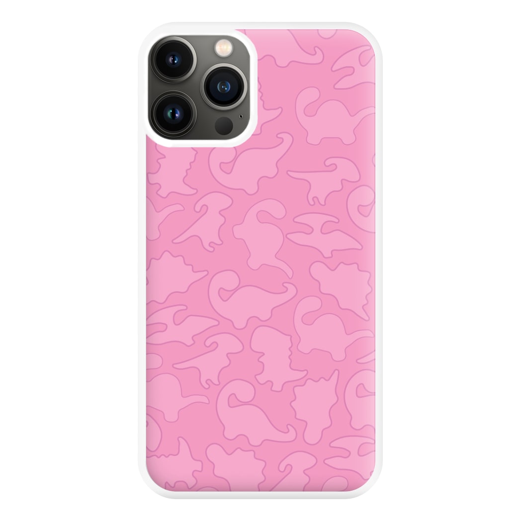 Pink Pattern - Dinosaurs Phone Case for iPhone 11 Pro Max