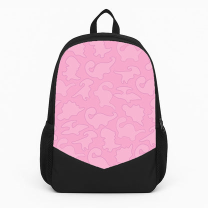Pink Pattern - Dinosaurs Large Backpack