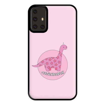 Cutiesaurus - Dinosaurs Phone Case for Galaxy A71