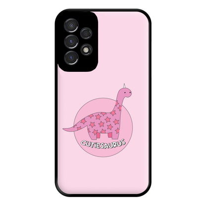 Cutiesaurus - Dinosaurs Phone Case for Galaxy A53