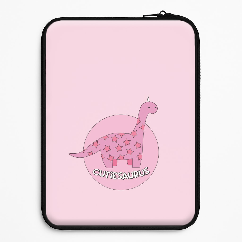 Cutiesaurus - Dinosaurs Laptop Sleeve