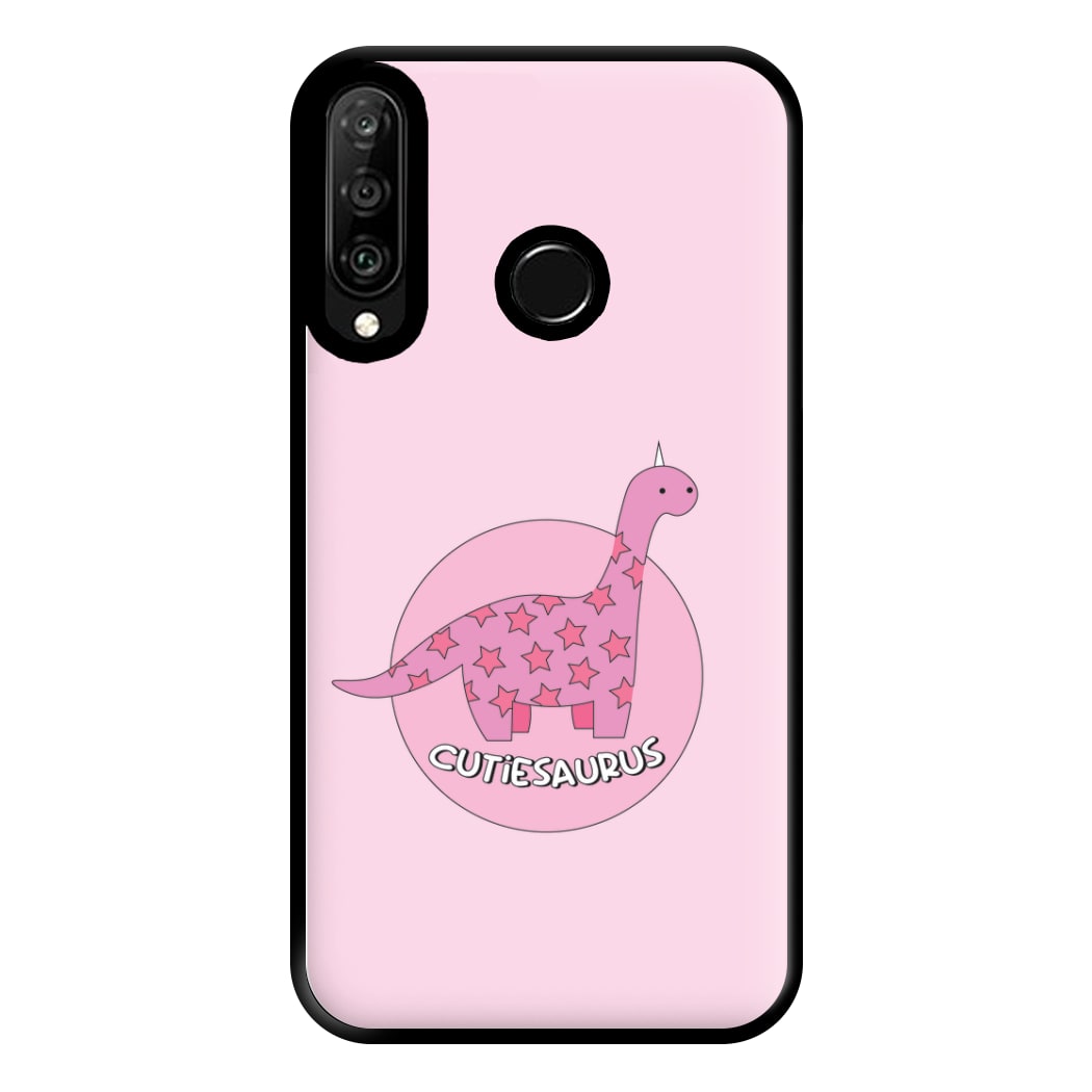 Cutiesaurus - Dinosaurs Phone Case for Huawei P30 Lite