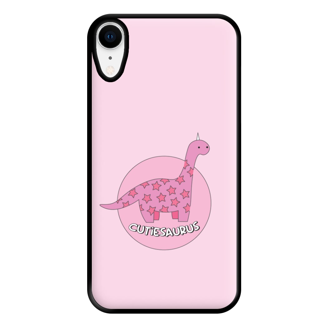 Cutiesaurus - Dinosaurs Phone Case for iPhone XR