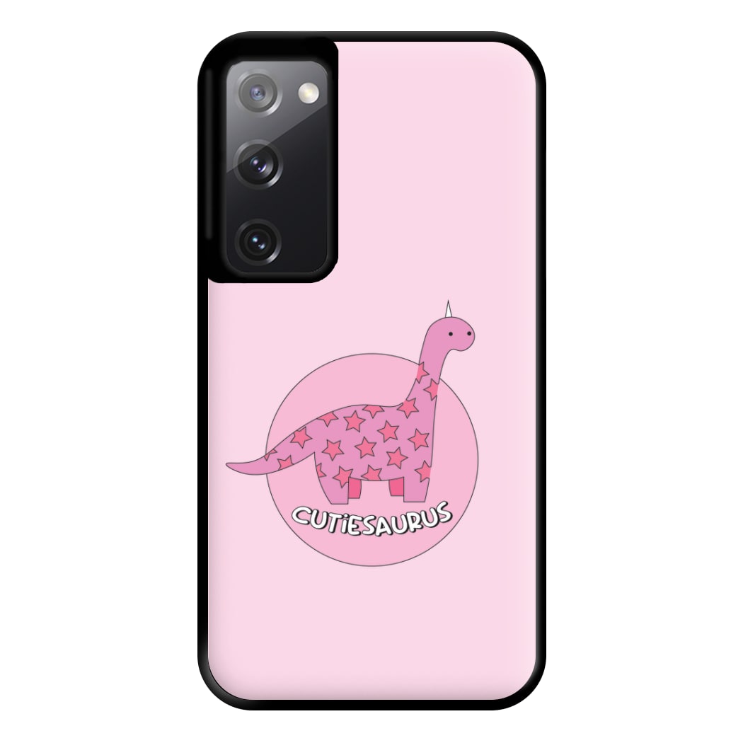 Cutiesaurus - Dinosaurs Phone Case for Galaxy S20FE