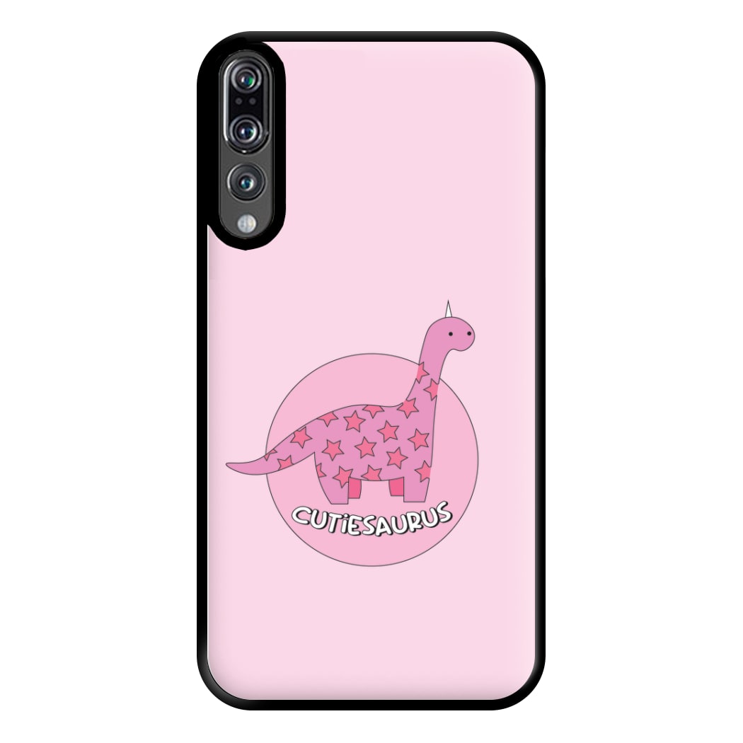 Cutiesaurus - Dinosaurs Phone Case for Huawei P20 Pro