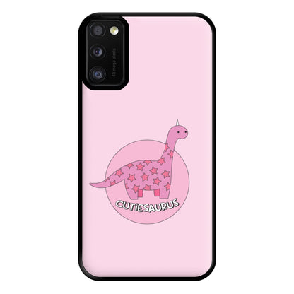 Cutiesaurus - Dinosaurs Phone Case for Galaxy A41