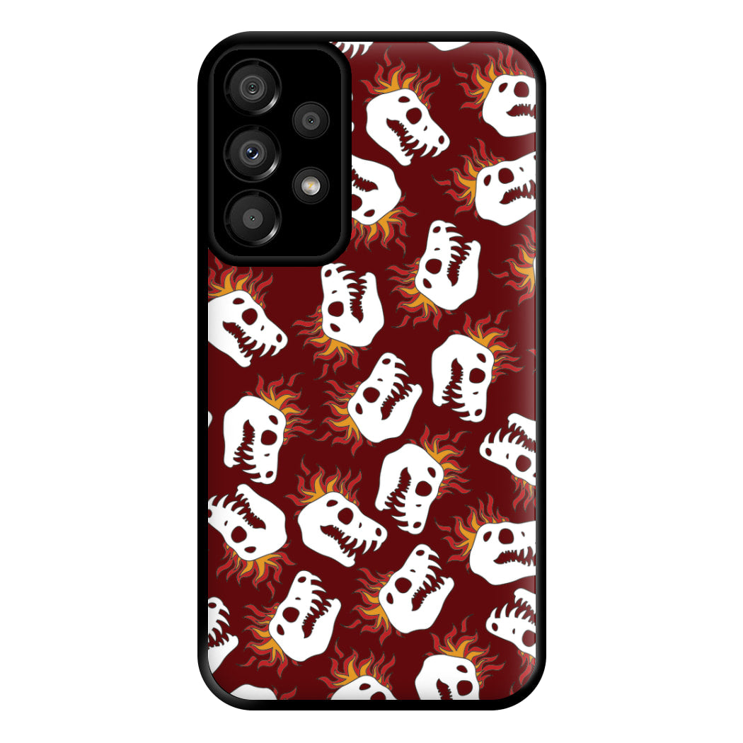 Bone Pattern - Dinosaurs Phone Case for Galaxy A33