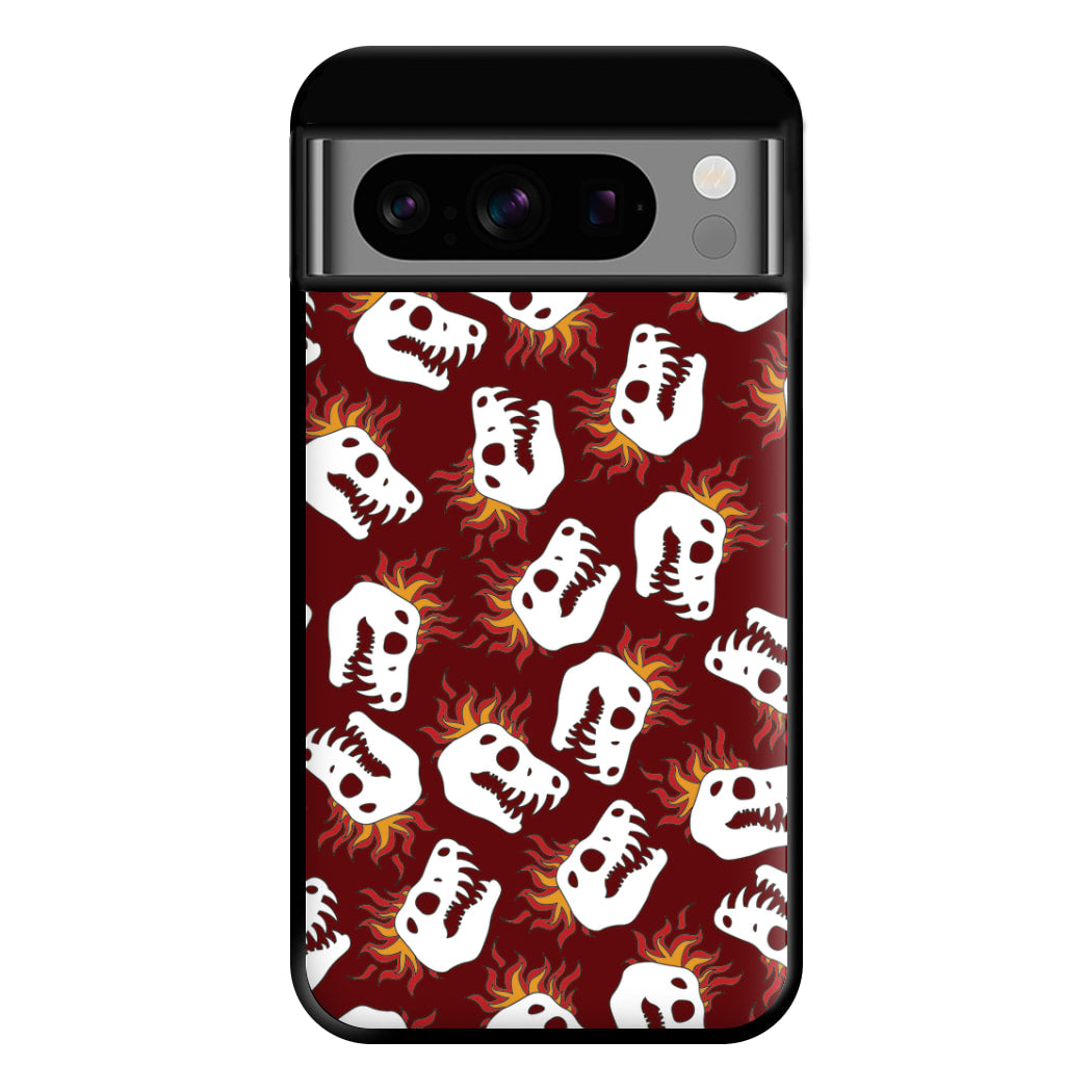 Bone Pattern - Dinosaurs Phone Case for Google Pixel 8 Pro