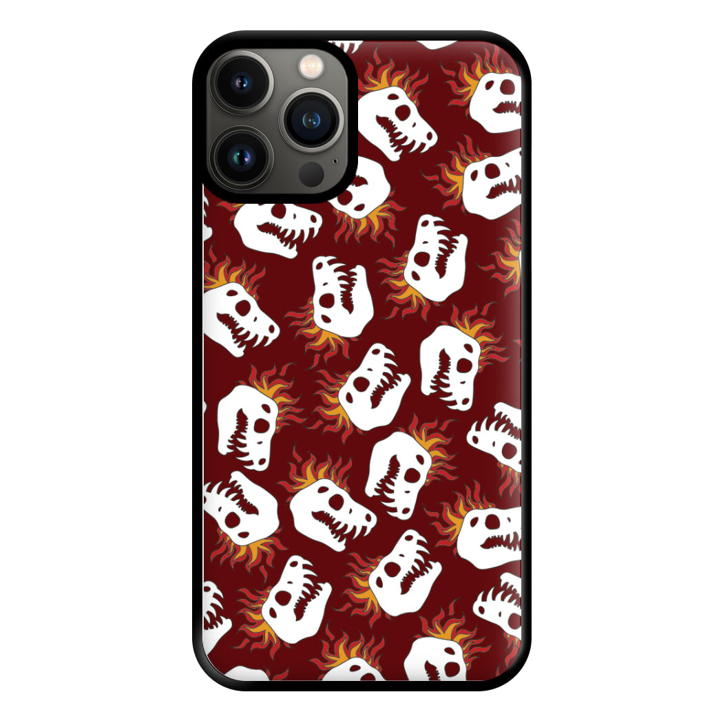 Bone Pattern - Dinosaurs Phone Case for iPhone 13 Pro Max