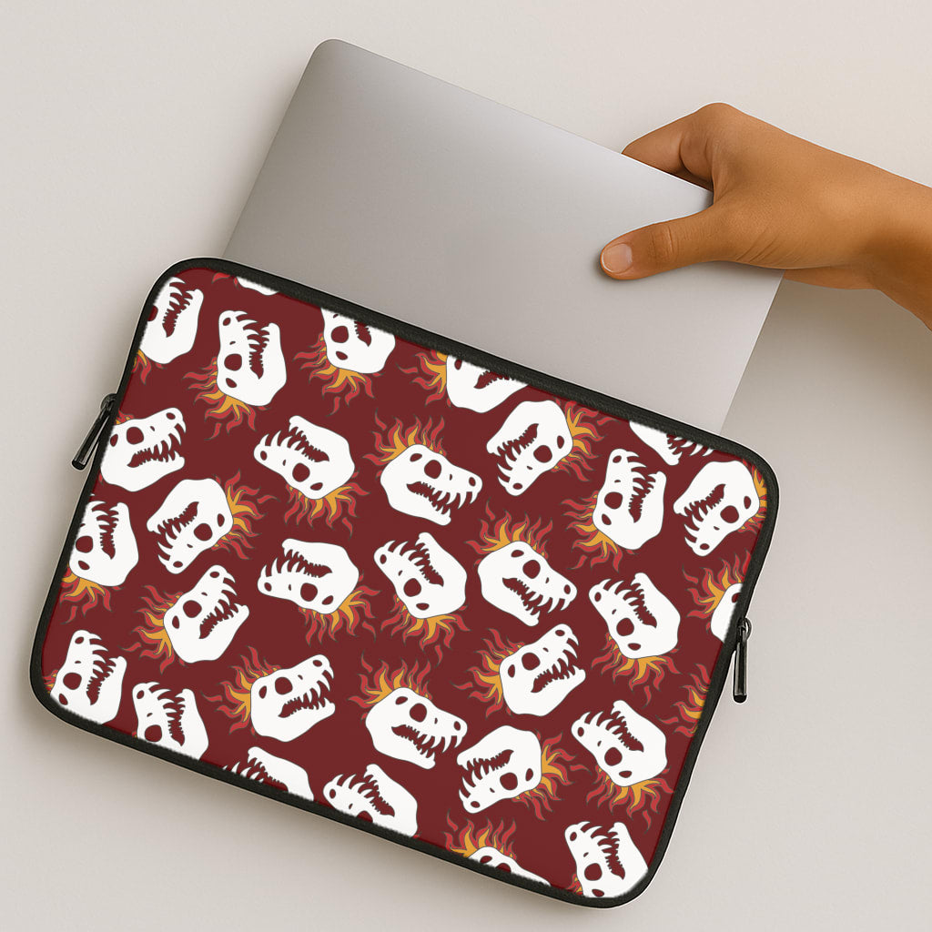 Bone Pattern - Dinosaurs MacBook Case