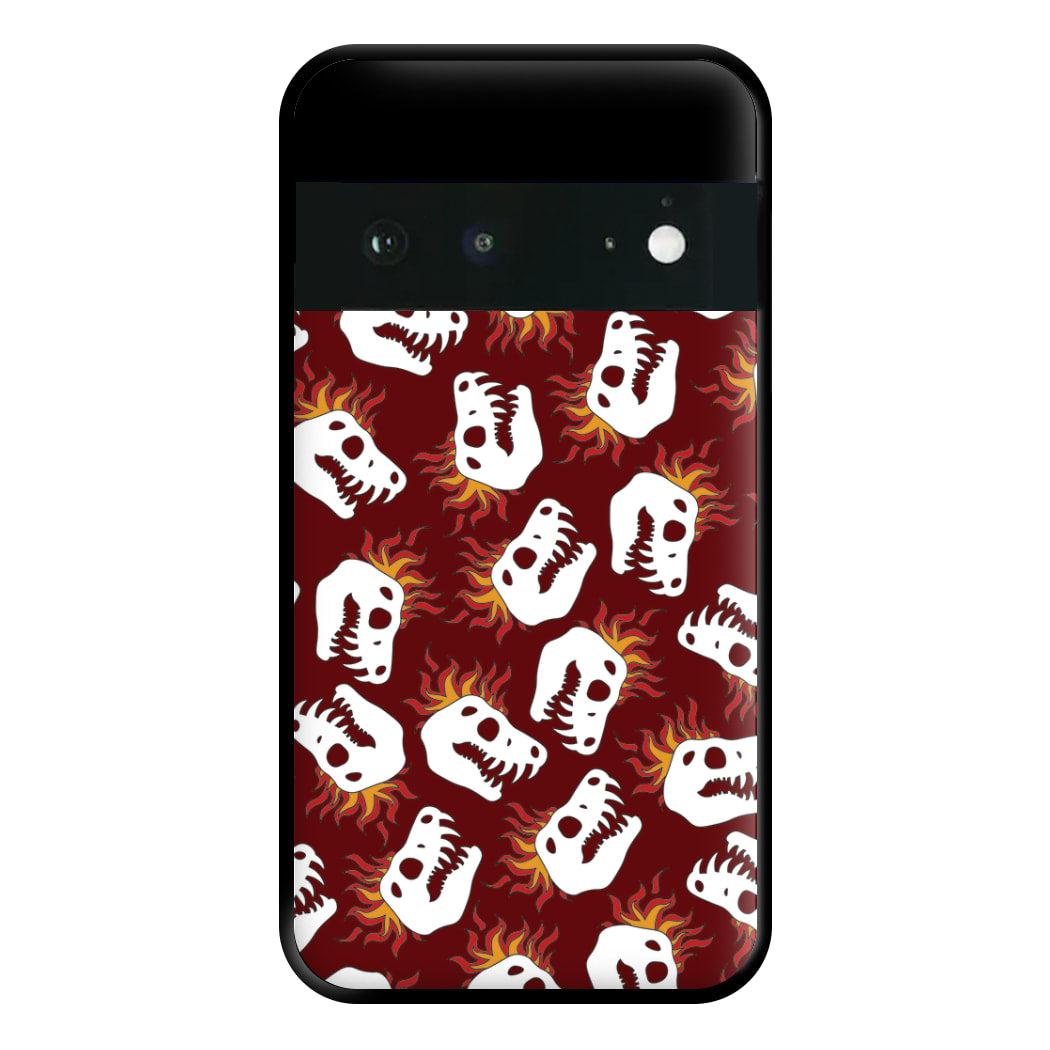 Bone Pattern - Dinosaurs Phone Case for Google Pixel 6a